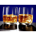 Haonai Stemless Wine Glass Set, 4-Pack, 15 Ounce Wine Tumbler Set, Glass